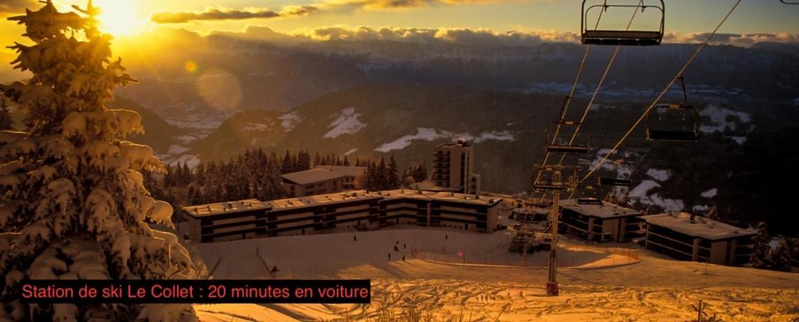 Bien-être et bonheur au pied des Thermes Allevard Exterior foto